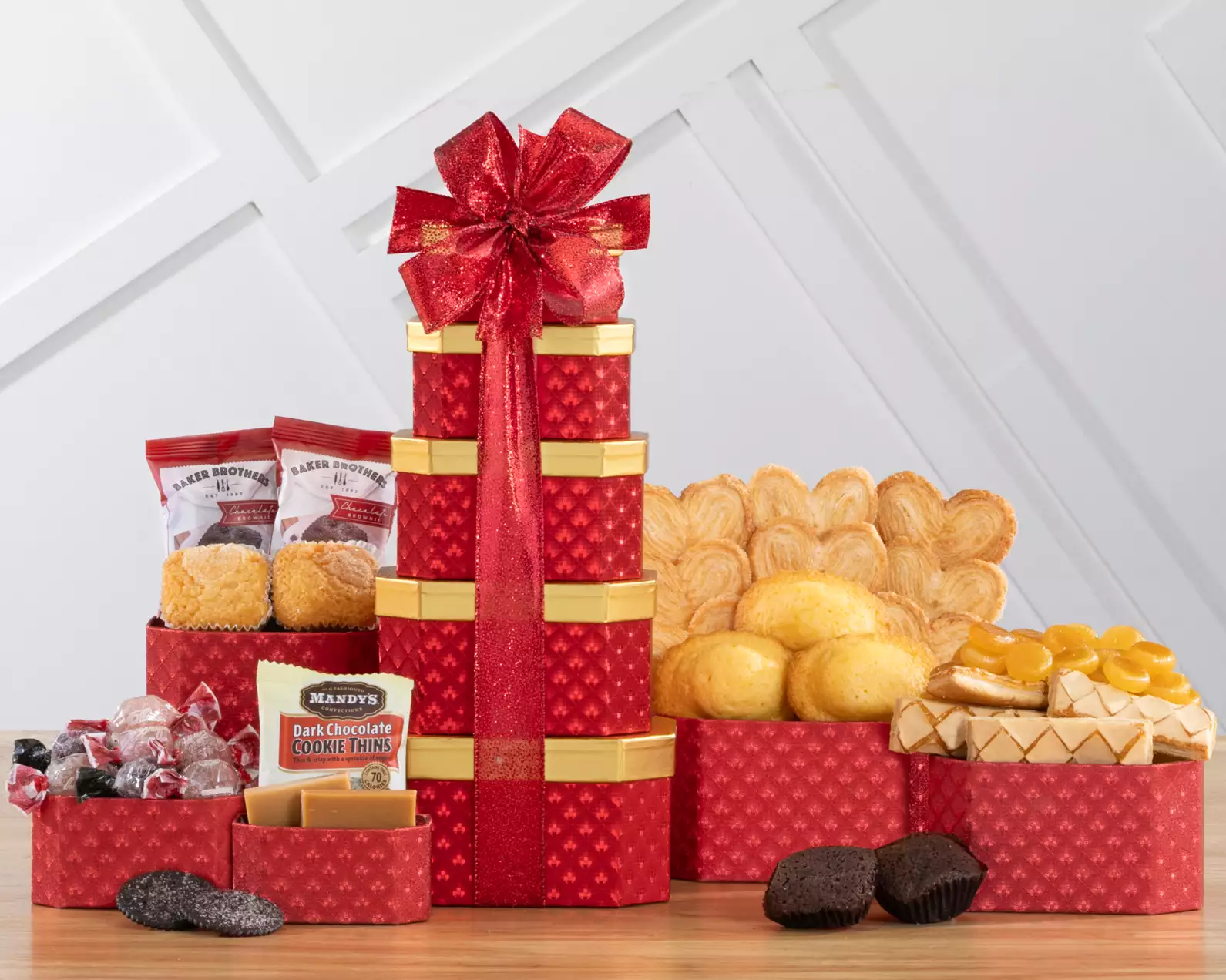 Happy Vibrant Sweets Gift Tower