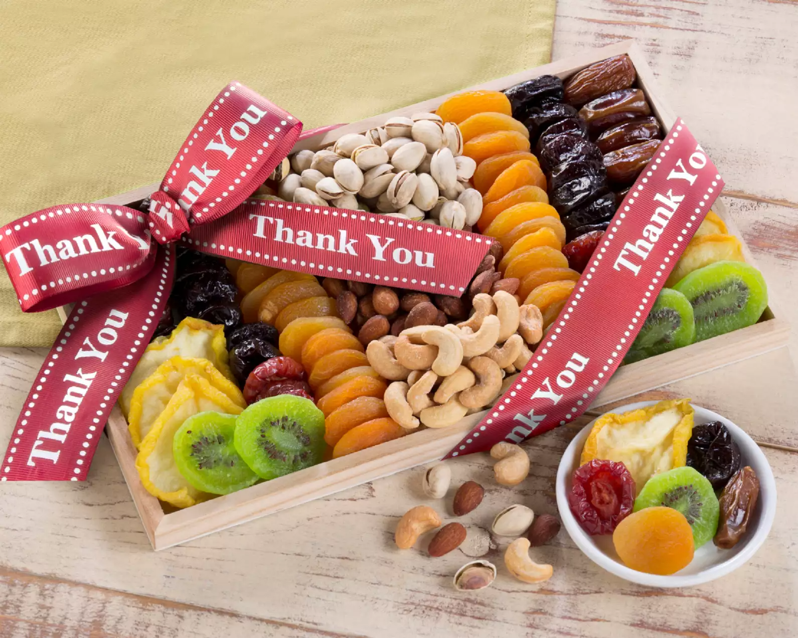 Nut & Dried Fruit Thankful Gift Tray Sampler