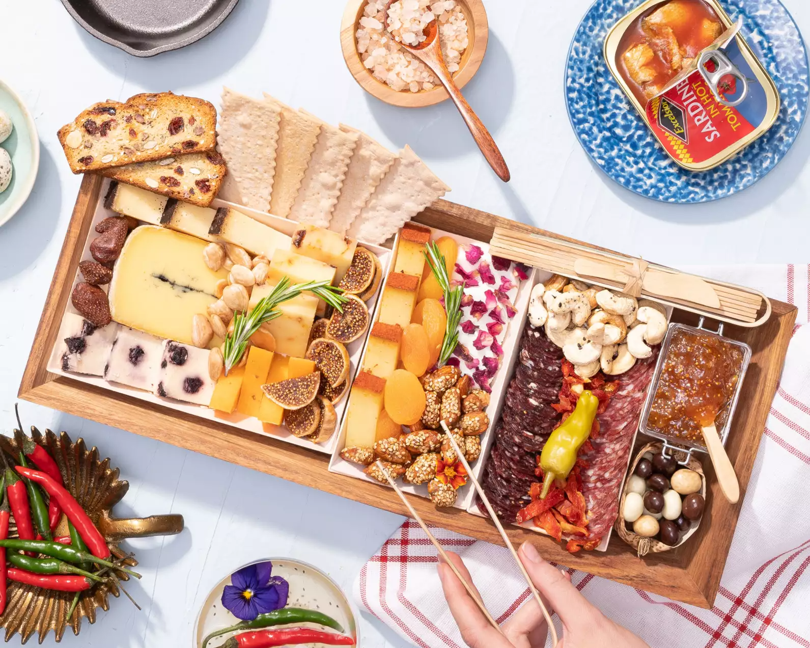 Supreme Charcuterie Cheese Board Collection