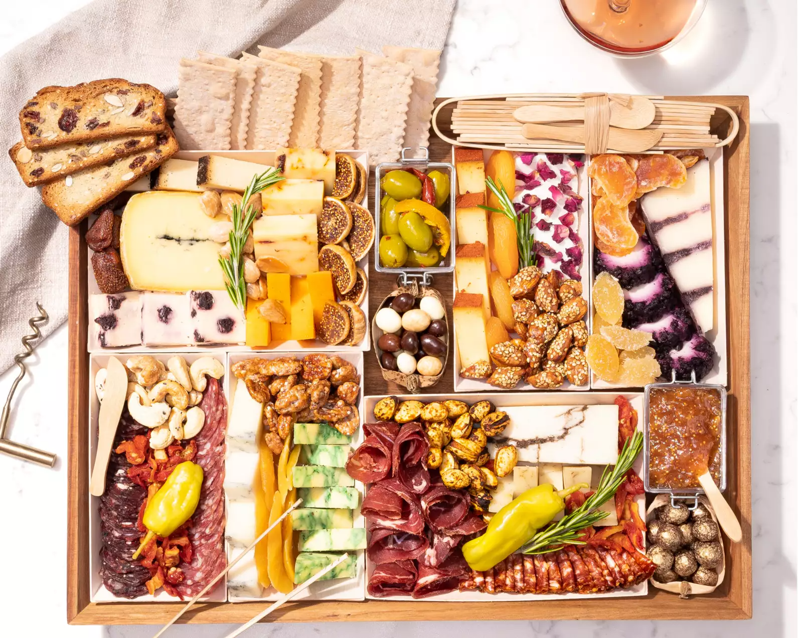 Premium Graze Cheese & Charcuterie (with Serving Tray) Collection