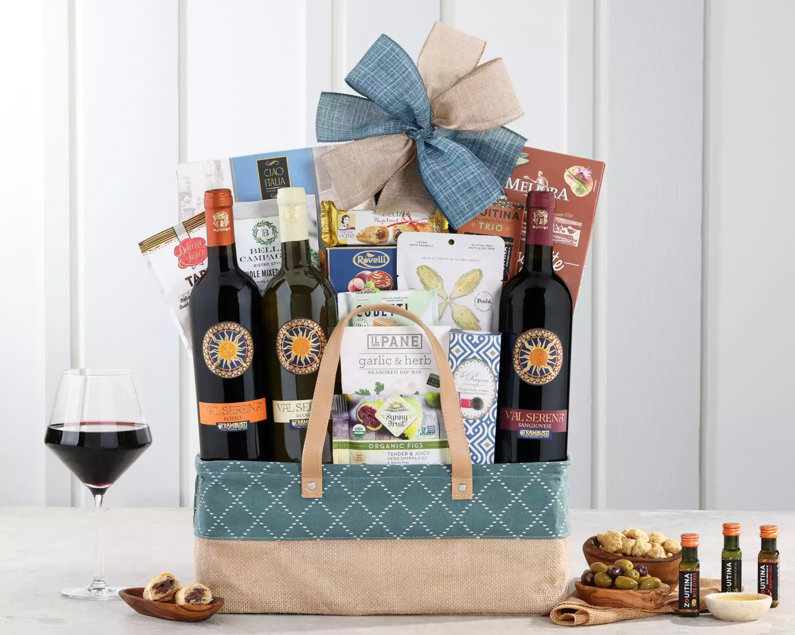 Val Serena Toscana Wine Trio Gift Basket