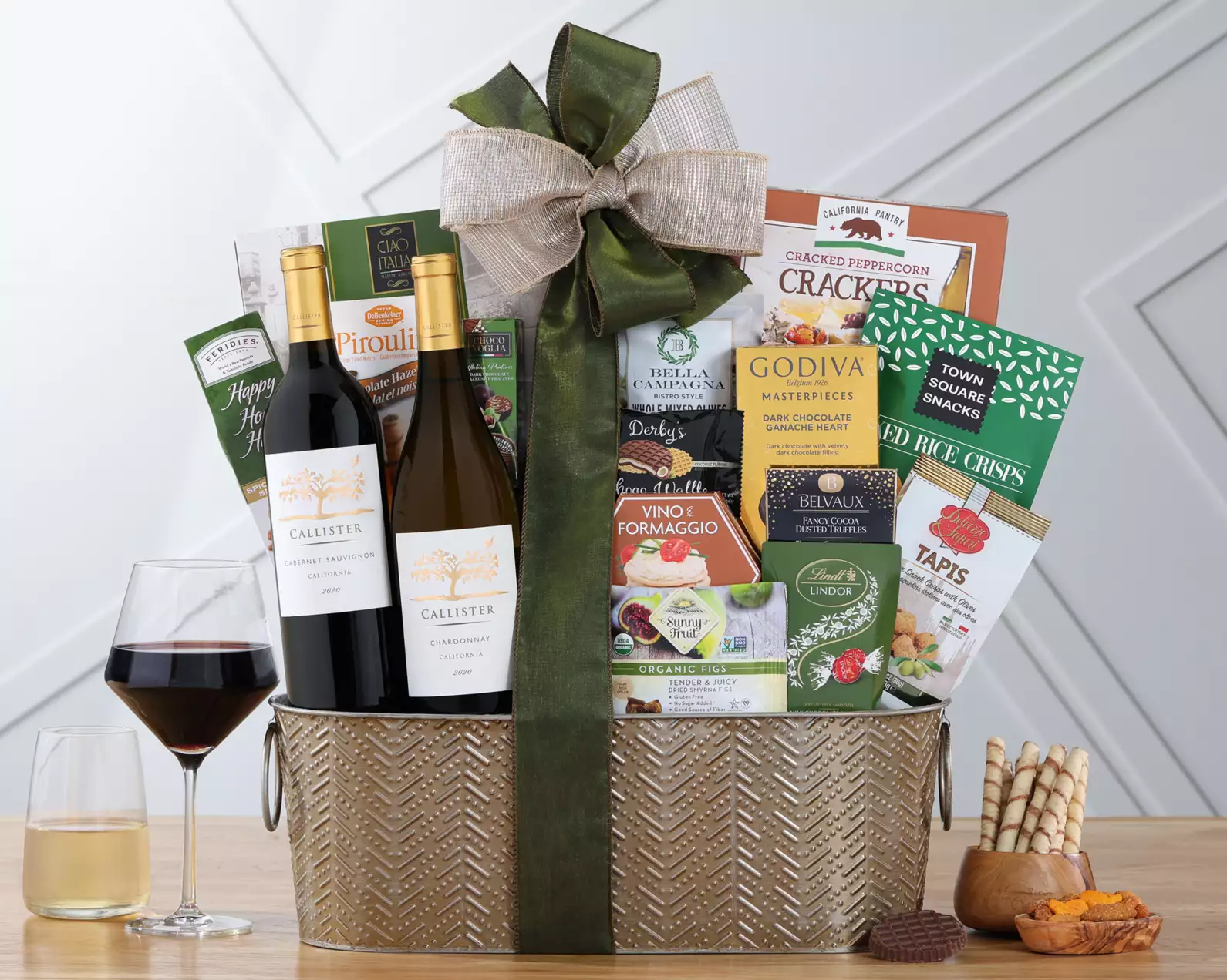 Callister Cellars Wine Duet Connoisseur Gift Basket