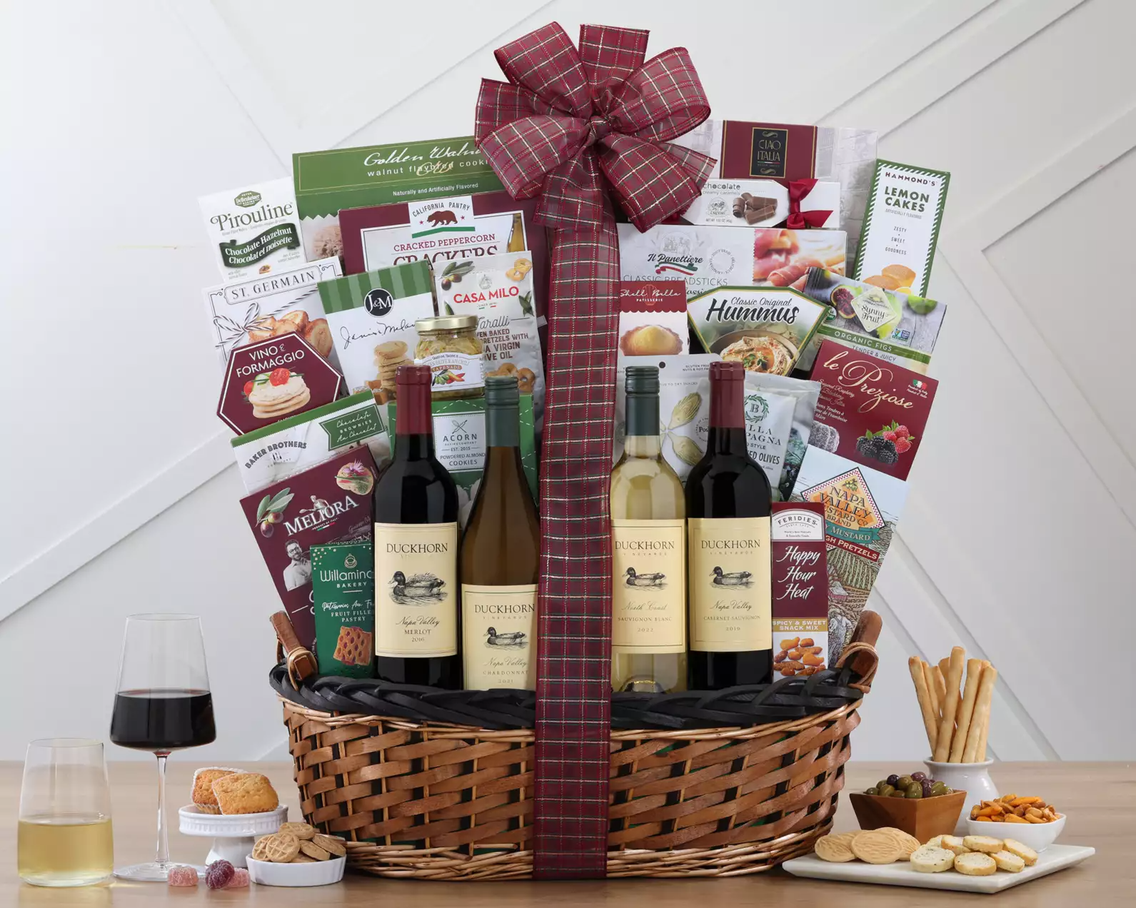 Duckhorn Vineyard Wine Quartet Gift Basket