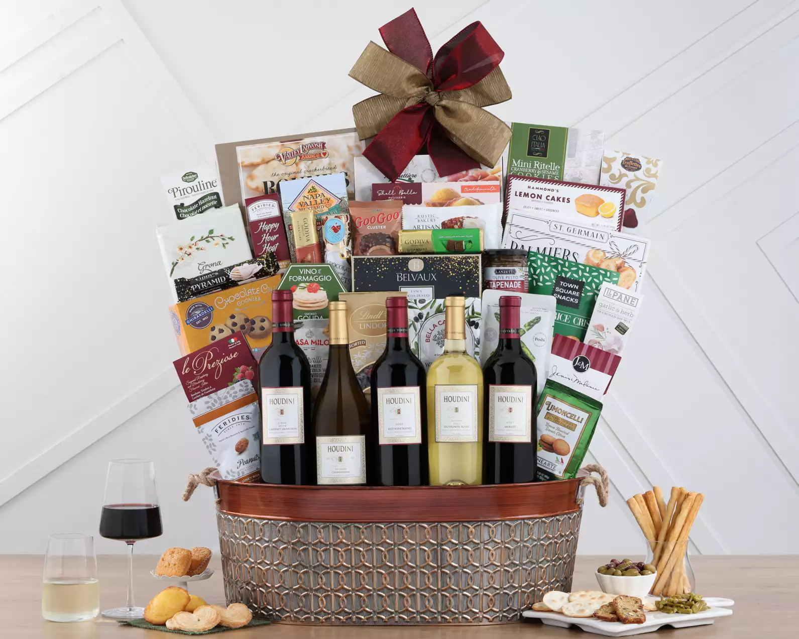 The Epic Napa Valley Wine Collection Gift Basket