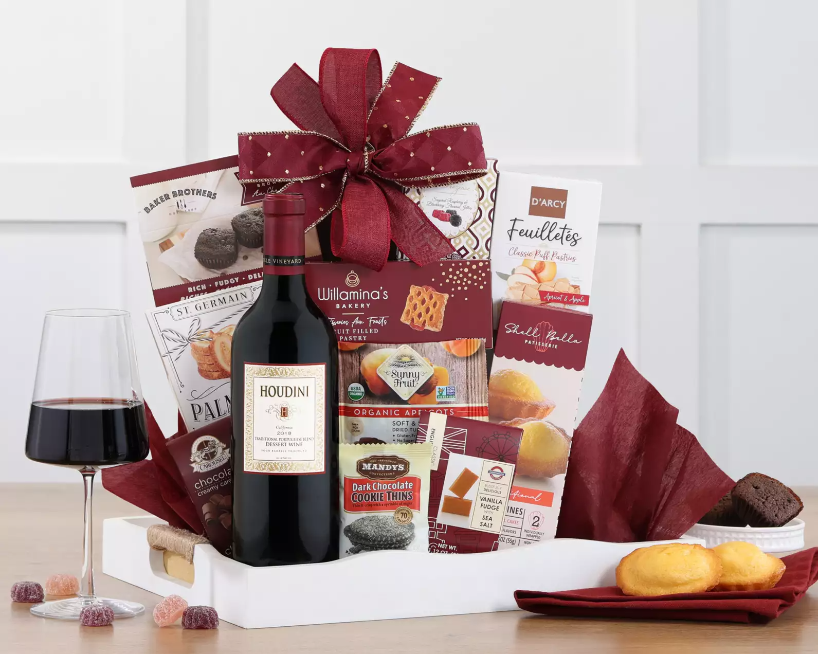 Houdini Zinfandel Gift Tray Gourmet Collection