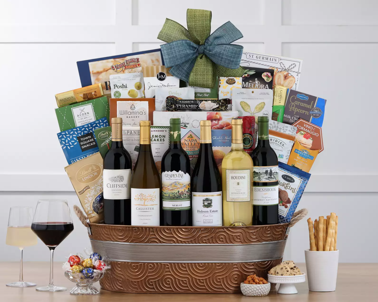 California Six-Wine Prestige Collection Gift Basket