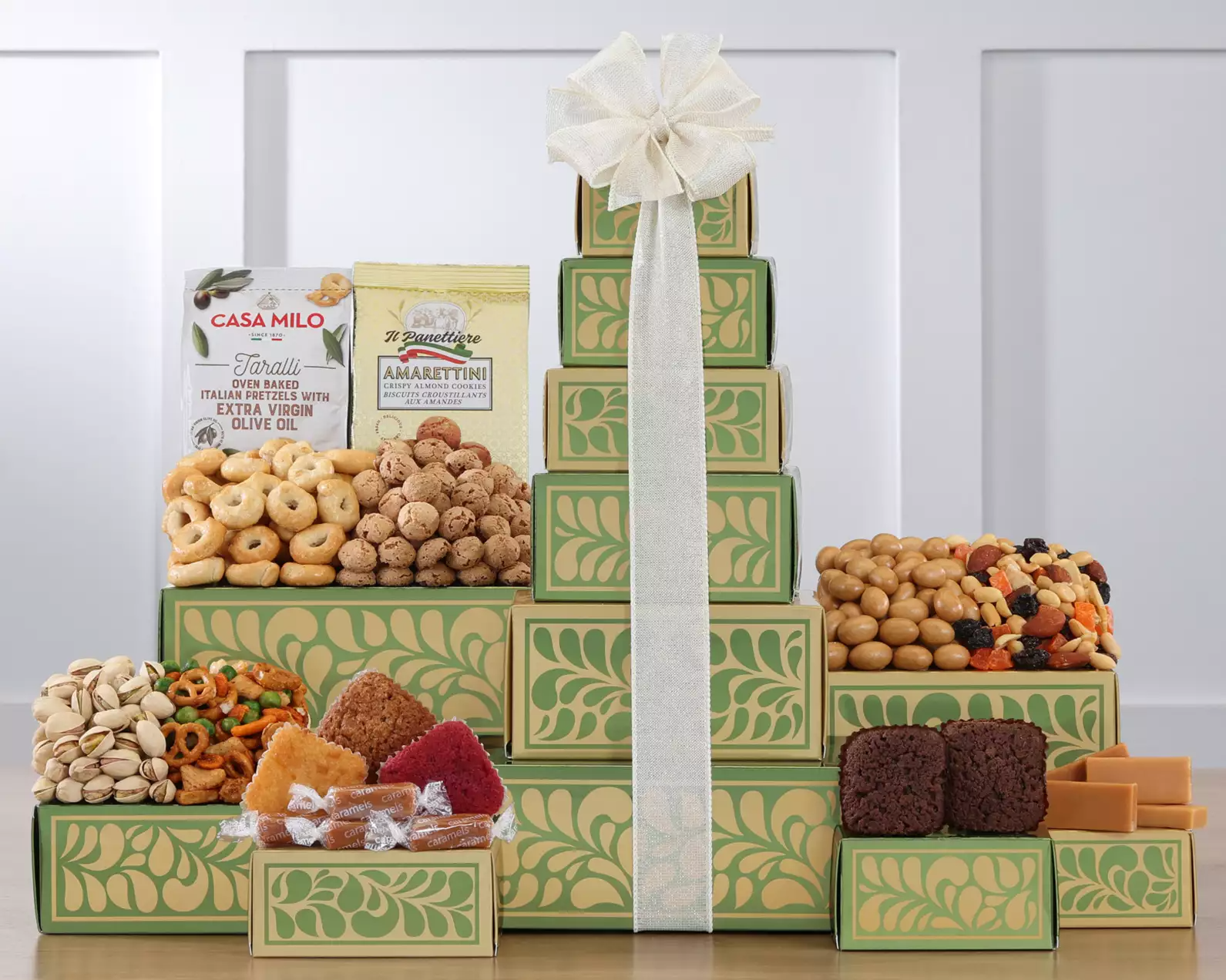 Pastries, Nuts & Sweets Gift Tower